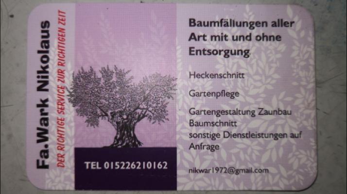 Fa.Wark Garten und Landschaftsbau