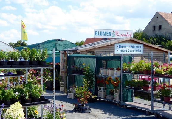 Rosenhof an der Obstscheune