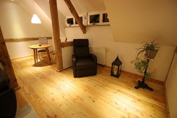 Appartement in Kurort Jonsdorf mit Terrasse, Grill und Garten