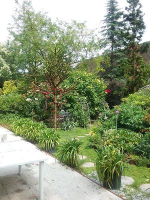 Privater Rosengarten, geöffnet von April bis Oktober