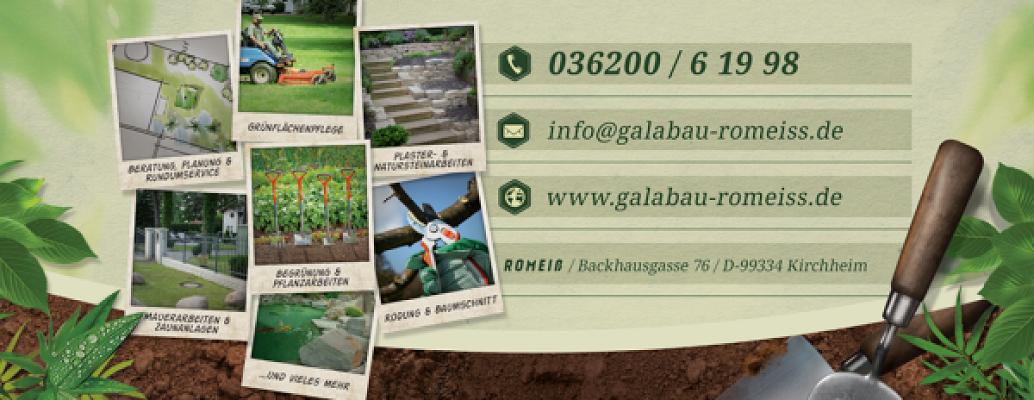 Landschaftspflege, Gartenbau & Planung Romeiß