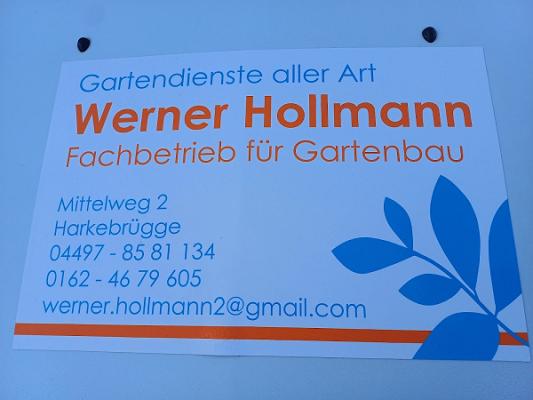 Werner Hollmann Gartendienste aller Art Fachbetrieb für Gartenbau