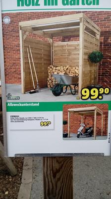 Fachmarkt für Holz im Garten Zeven