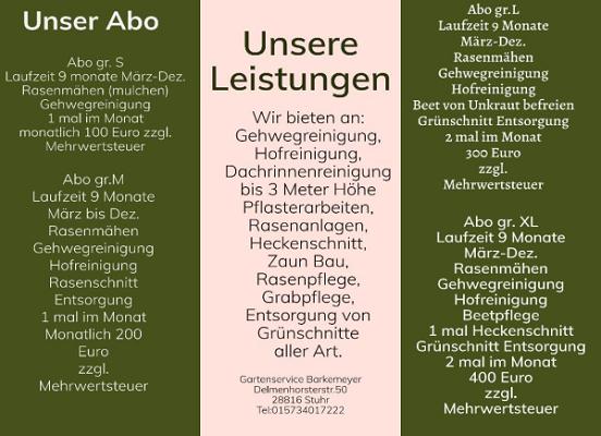 Gartenservice Barkemeyer