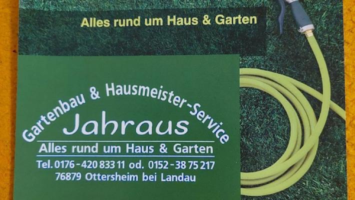Jahraus Gartenbau.Hofreinigungen.Hausmeister.Service