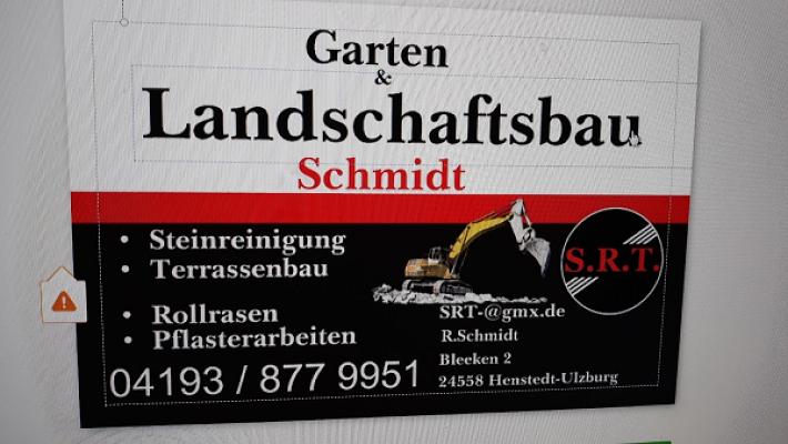 SRT Garten & Landschaftsbau Steinreinigung Schmidt