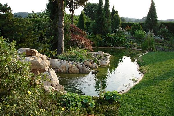 Dirks Garten. Landschaft. Bau.