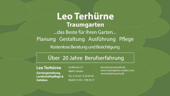 Leo Terhürne Gartengestaltung Landschaftspflege und Galabau