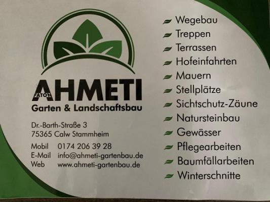 AHMETI Garten und Landschaftsbau Calw