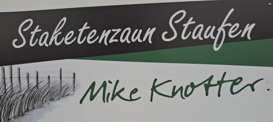Mike Knotter Gartenpflege, Gartengestaltung, Bonsaipflege und Formgehölzschnitt-Staketenzaun Staufen ZBÖ