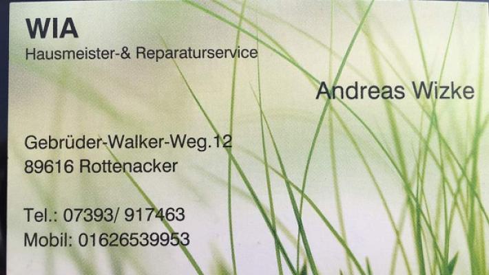 WIA Hausmeister-, Gartenpflege- & Reparaturservice