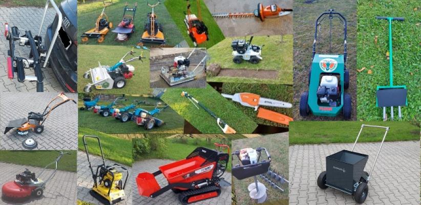 Bernd Garschhammer Gartengeräteverleih Gartengeräte Geräteverleih Vermietung verleih leihen mieten Maschinenverleih