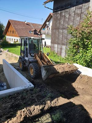 Floßmann Garten- und Landschaftsbau, Radlader- und Mini Baggerbetrieb
