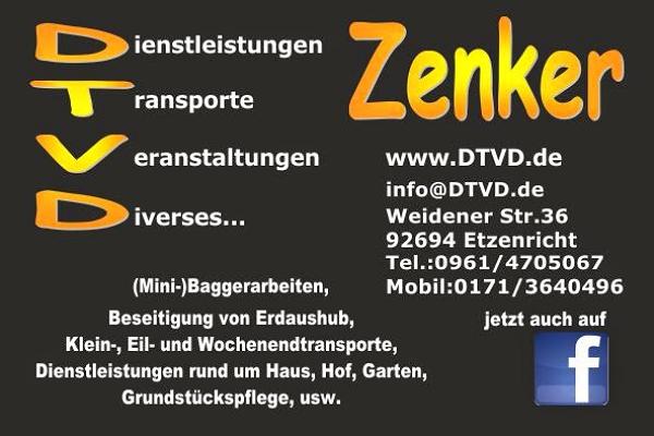 Zenker Garten & Bau, Dienstleistungen - DTVD Zenker