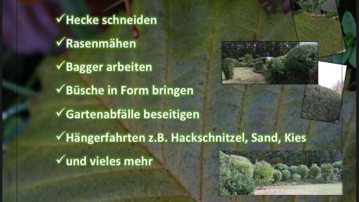 Hohner's Holz und Gartenarbeiten