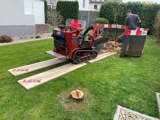 Johann Leix Garten Agrar Dienstleistungen Wurzelfräsen