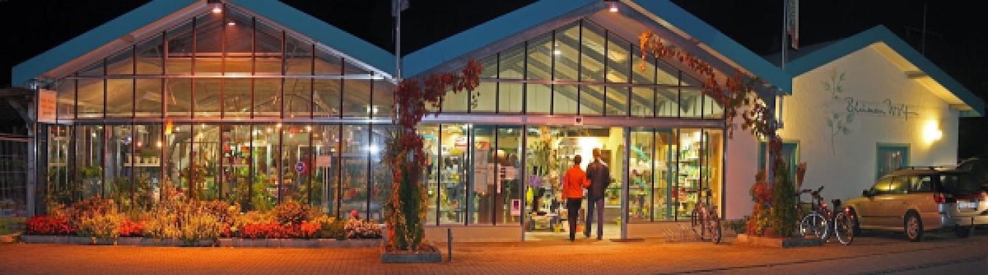 Blumen Wolf - grüner & bunter