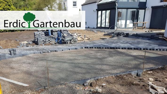 Erdic Gartenbau GmbH - Rollrasen, Pflasterarbeiten, Baggerarbeiten, Gartenpflege & Brunnenbau