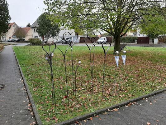 Gartendesign in Stahl