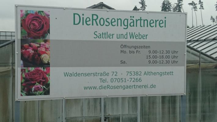 DieRosengärtnerei Sattler und Weber