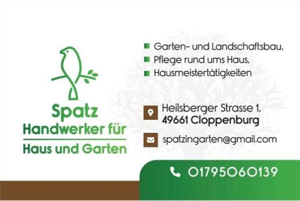 Spatz Handwerker für Haus und Garten