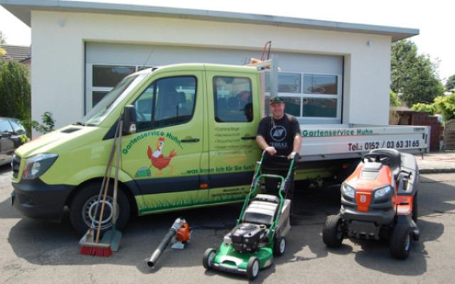 Gartenservice Huhn