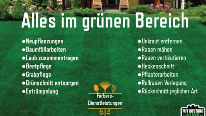 Ferbers-Dienstleistungen rund ums Haus/Garten